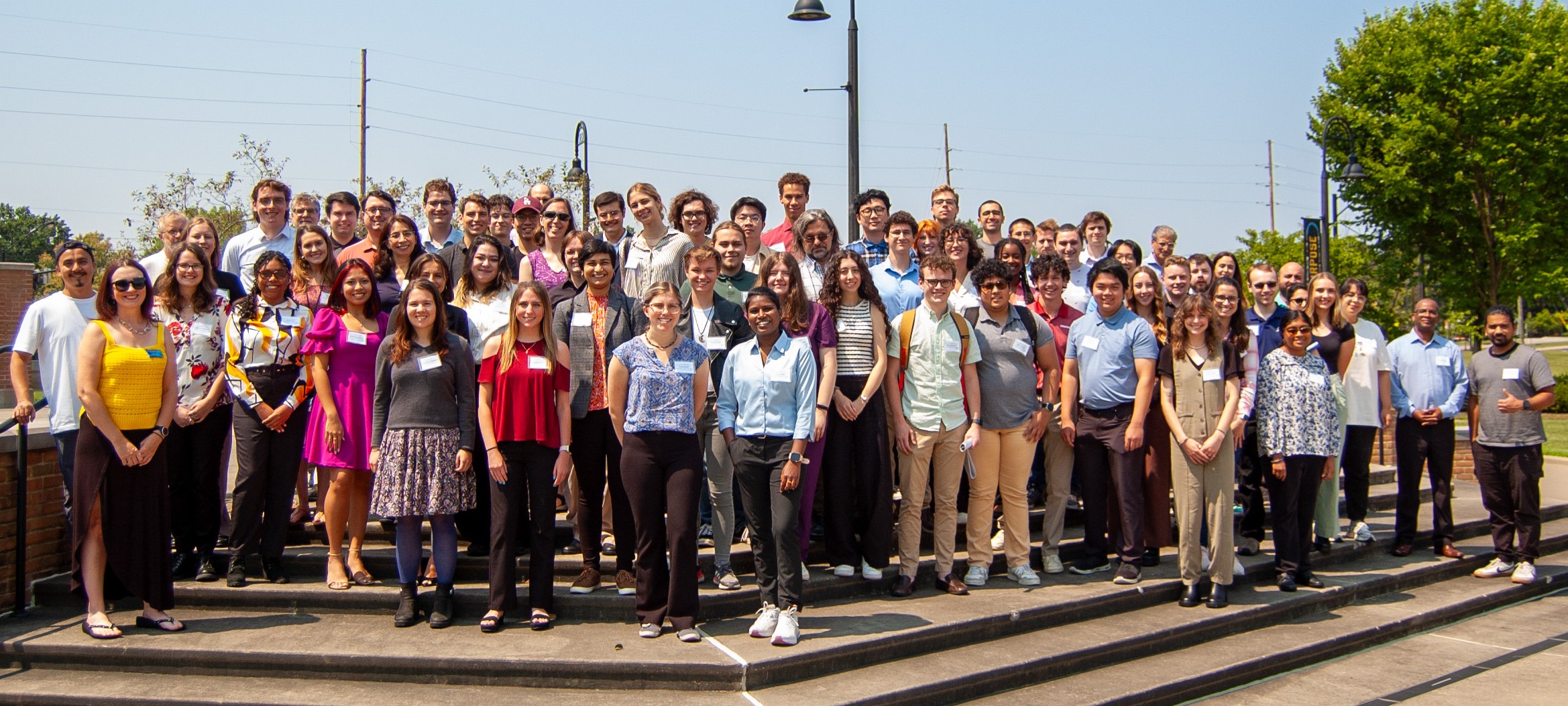 Soft Matter REU (2024) students at NOURS-19