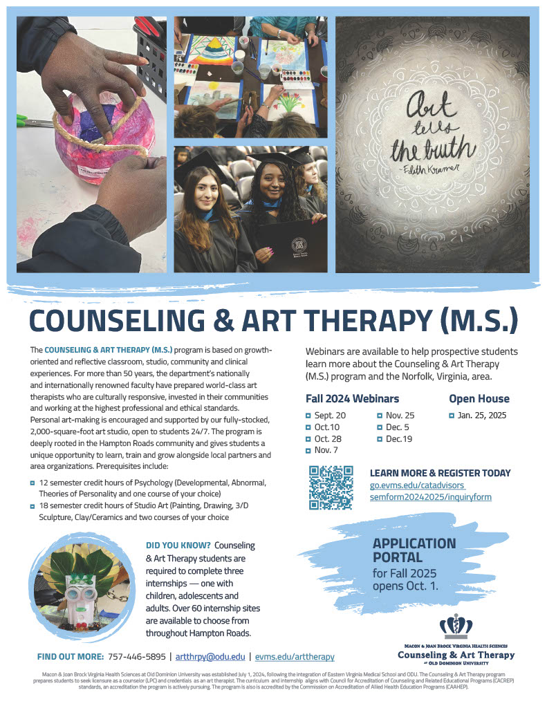 Art Therapy MS degree