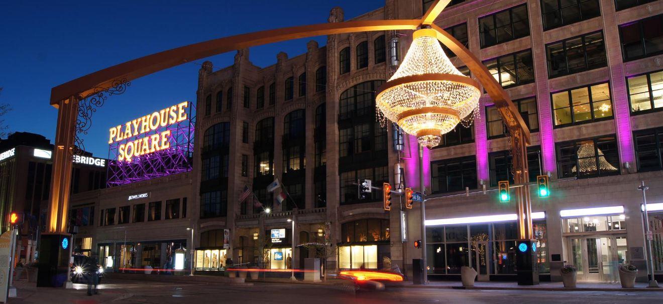 Playhouse Square - part of the Cleveland State University Campus