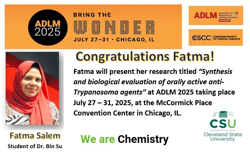 2025 ADLM, Fatma Salem
