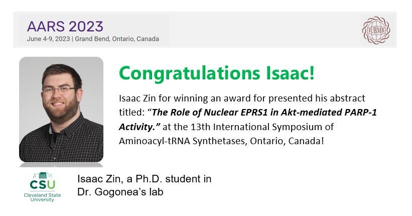 2023 AARS, Isaac Zin