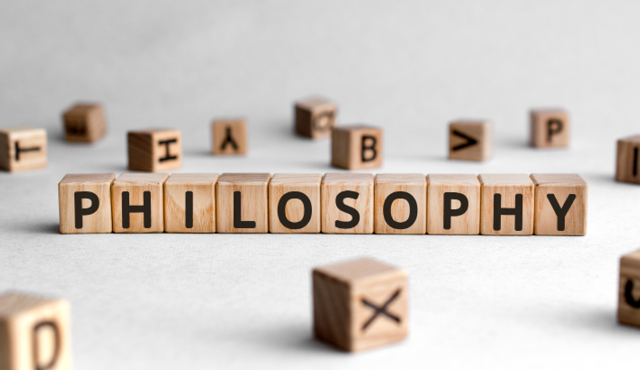 Philosophy - Spelled out in Blocks