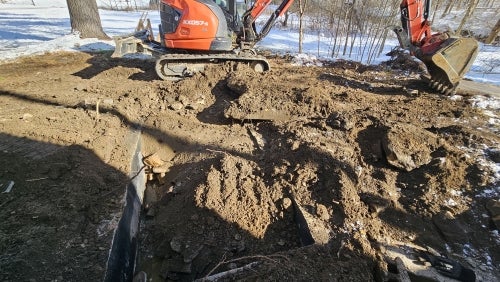 Oviatt House archeology work