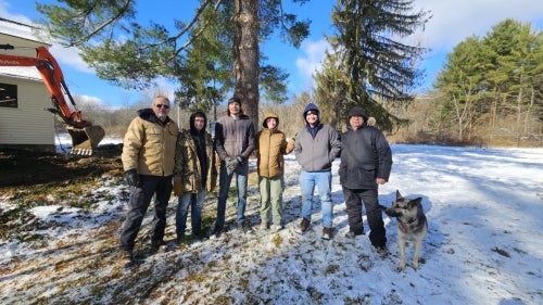 Oviatt House archeology work