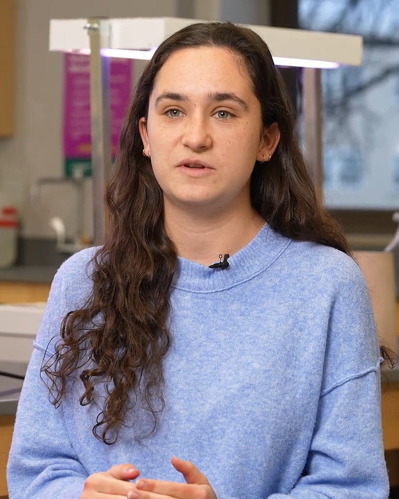 Emily Hyland, CSU Environmental Sciences lab student
