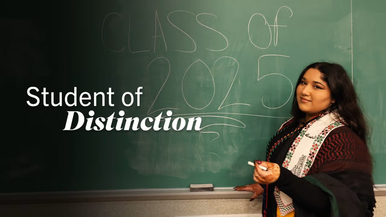 Ruby Darwish CSU Student of Distinction