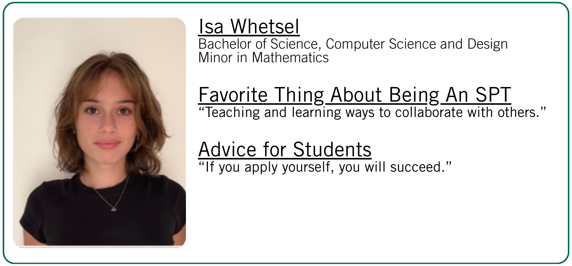 Image of student employee.