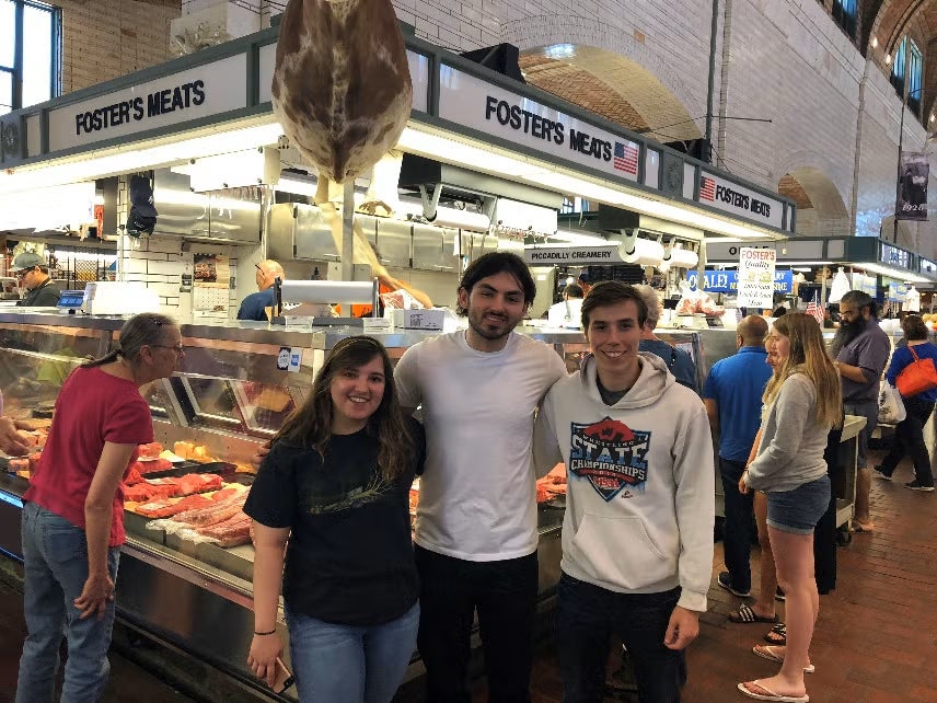 reu group at the west side market