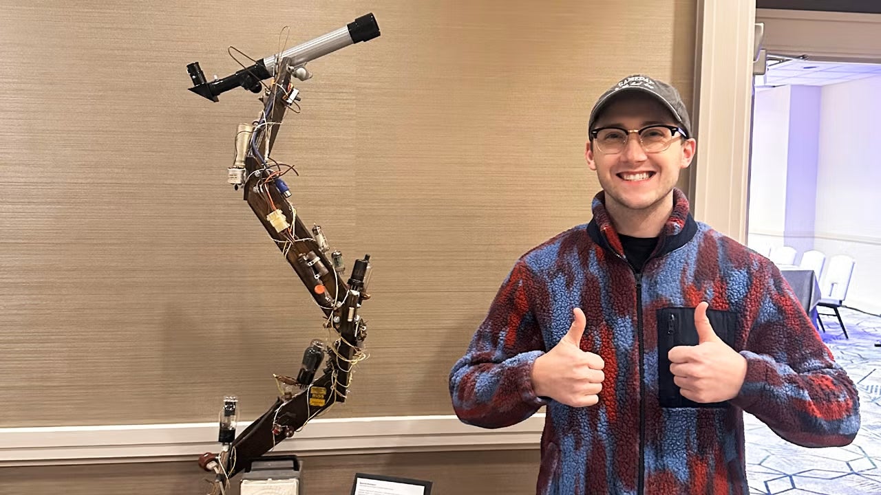 Physics student Josh Hoeflich