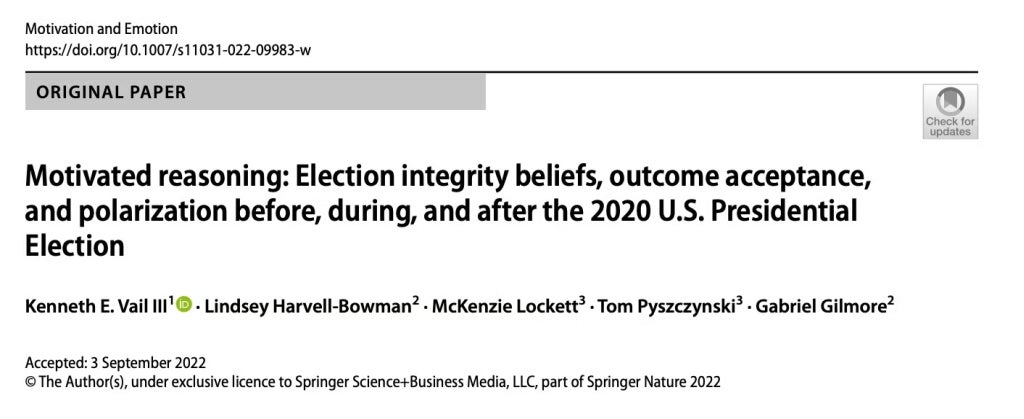 Motivated Reasoning abstract cover