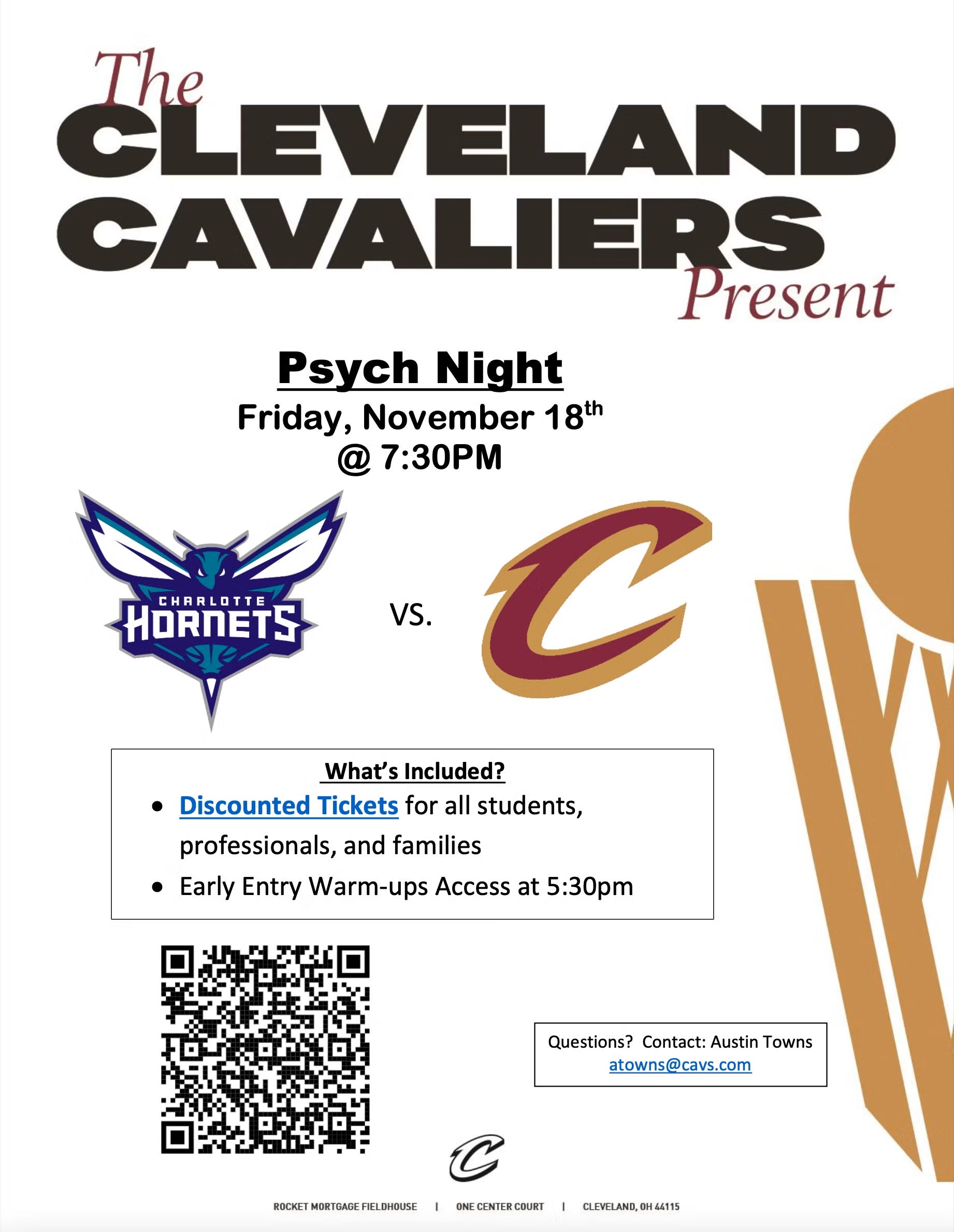 Psych Night with the CAVS