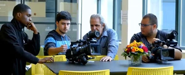 Common Area being used for a camera demo