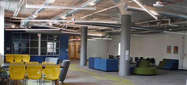 Common Area looking north