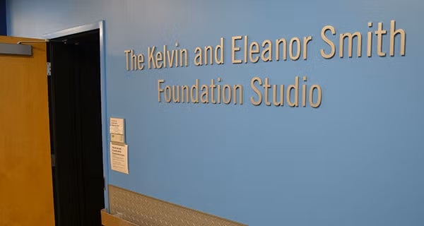 Studio B door