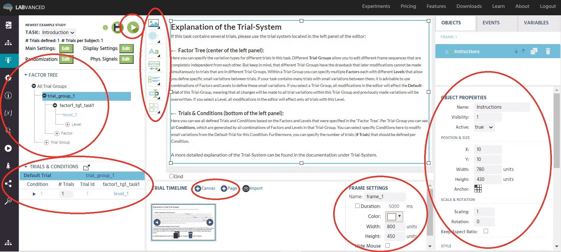 Task Editor page screenshot