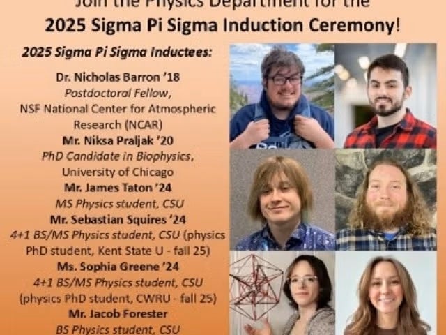 SPS Induction Ceremony flyer