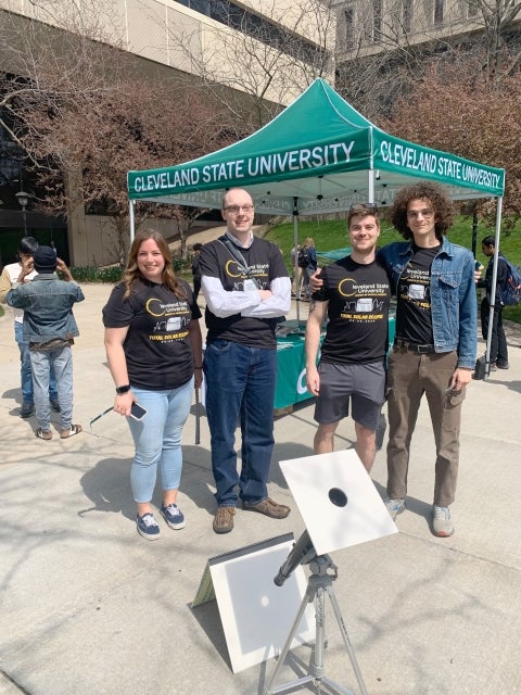 SPS students at the CSU Campus event