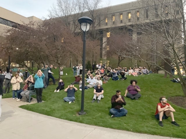 It has started - CSU Campus observation site