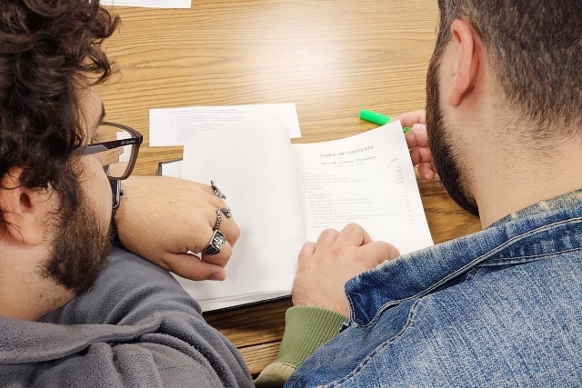 Pre-Law Students Visit Law Library