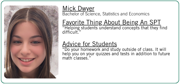 Lisa Goldestein's favorite thing about being an SPT and advice for students.
