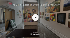 24th Robert Thurmer People's Art Show 3D Tour