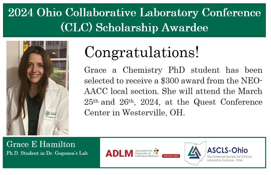 2024 Ohio Collaborative Laboratory Conference_Grace
