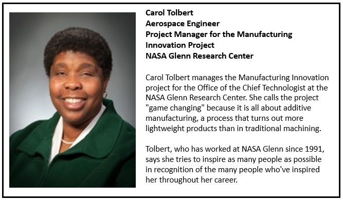 Carol Tolbert - STEM Guest Speaker