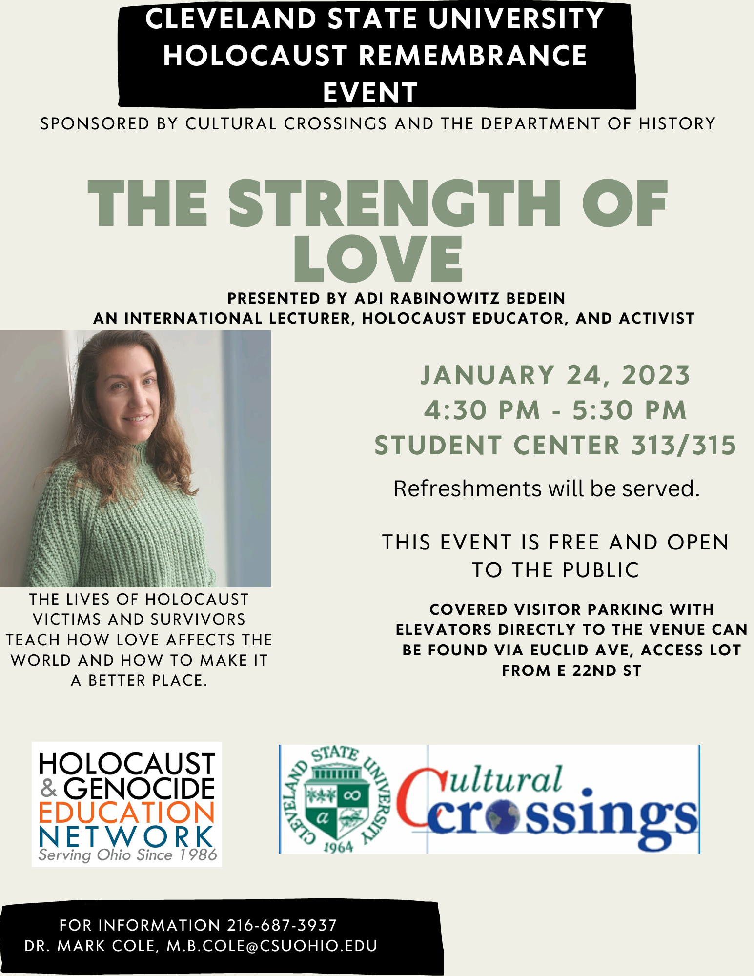 Humanities - Calendar of Events | Cleveland State University
