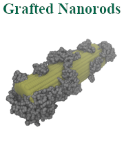Grafted Nanorods