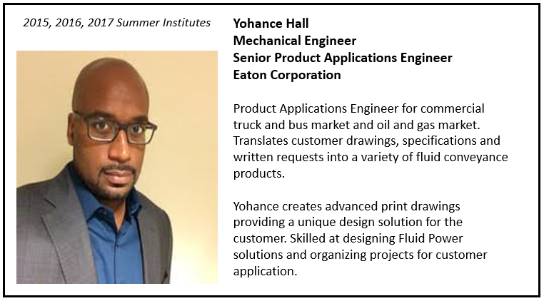 Yohance Hall - STEM Guest Speaker