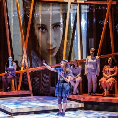 a group of performers