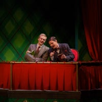 two actors performing