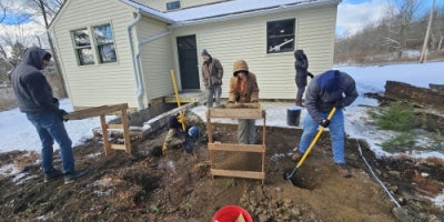 Oviatt House archeology work
