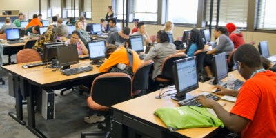 Berkman Hall Math Computer Lab