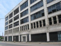 Middough building before window restoration 2013